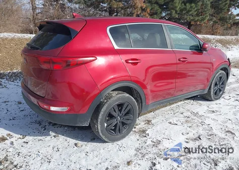 2017 Kia Sportage Lx из США, поврежденный, VIN KNDPMCAC1H7085592